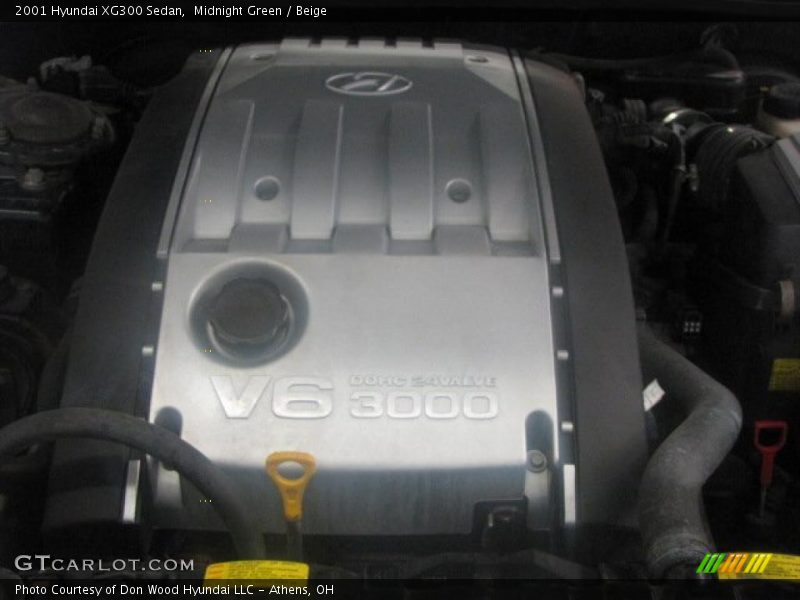  2001 XG300 Sedan Engine - 3.0 Liter DOHC 24-Valve V6