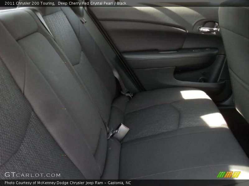 Deep Cherry Red Crystal Pearl / Black 2011 Chrysler 200 Touring