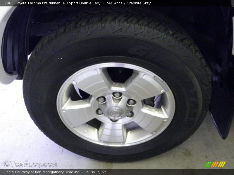 Super White / Graphite Gray 2005 Toyota Tacoma PreRunner TRD Sport Double Cab