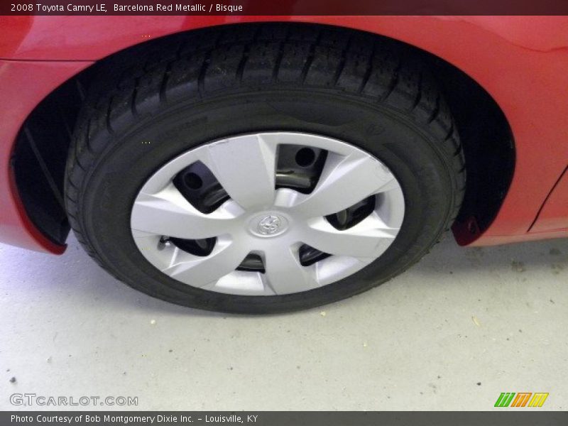 Barcelona Red Metallic / Bisque 2008 Toyota Camry LE