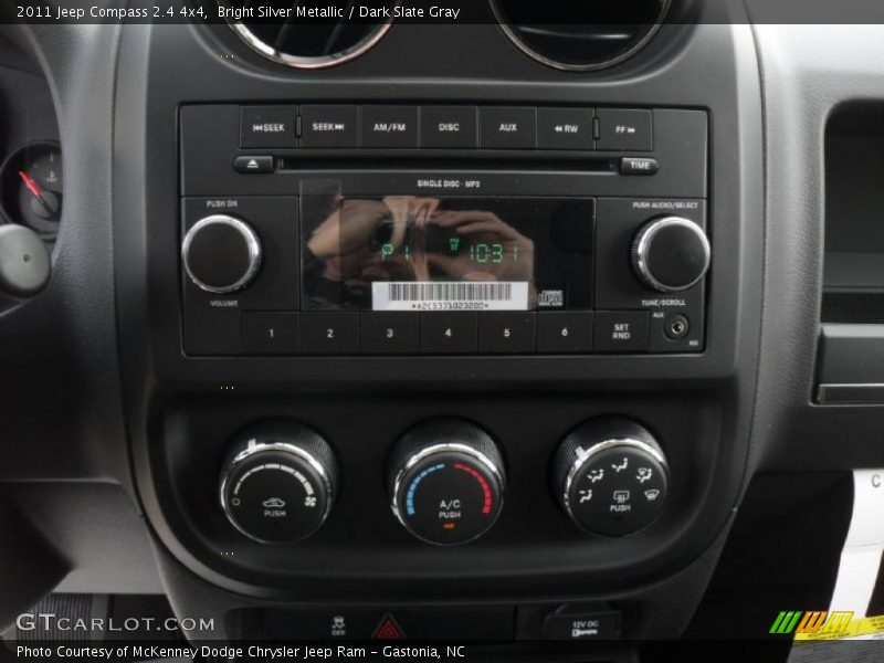 Bright Silver Metallic / Dark Slate Gray 2011 Jeep Compass 2.4 4x4