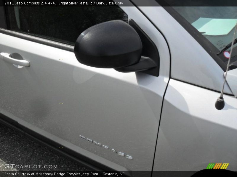 Bright Silver Metallic / Dark Slate Gray 2011 Jeep Compass 2.4 4x4