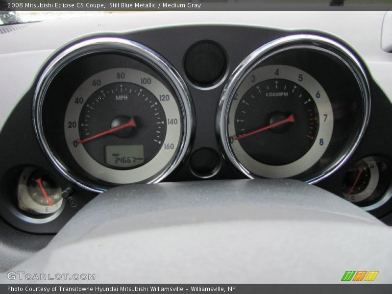  2008 Eclipse GS Coupe GS Coupe Gauges