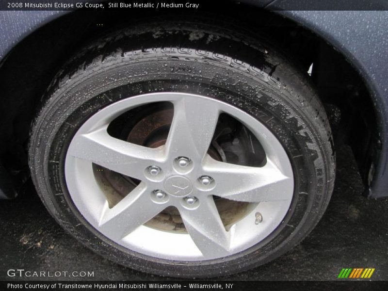 Still Blue Metallic / Medium Gray 2008 Mitsubishi Eclipse GS Coupe