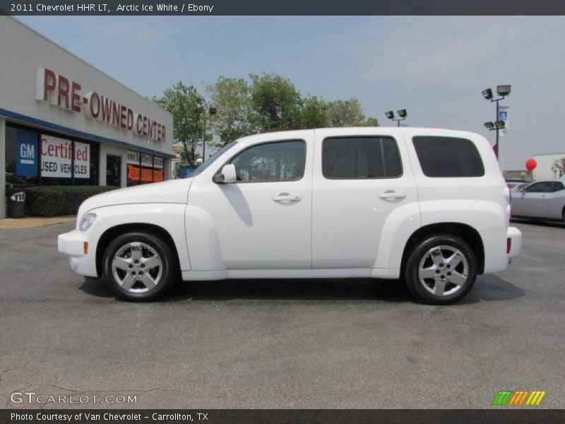 Arctic Ice White / Ebony 2011 Chevrolet HHR LT