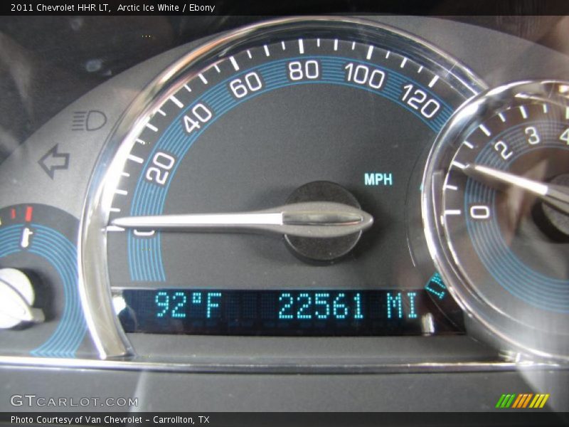 Arctic Ice White / Ebony 2011 Chevrolet HHR LT