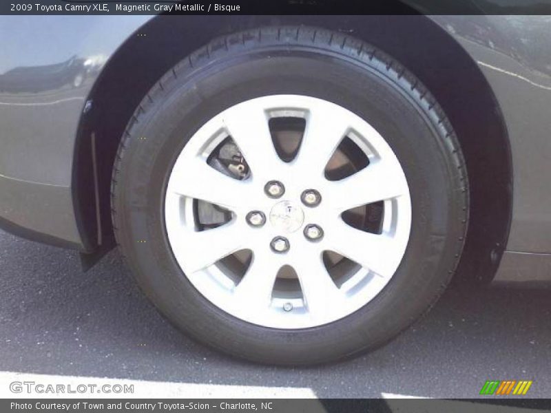 Magnetic Gray Metallic / Bisque 2009 Toyota Camry XLE