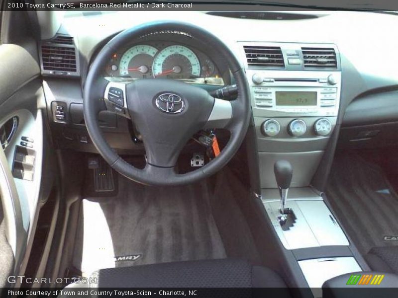 Barcelona Red Metallic / Dark Charcoal 2010 Toyota Camry SE