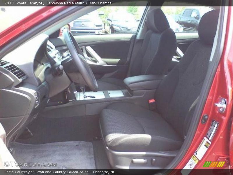 Barcelona Red Metallic / Dark Charcoal 2010 Toyota Camry SE