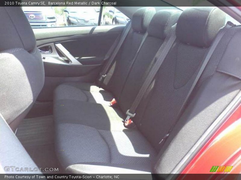 Barcelona Red Metallic / Dark Charcoal 2010 Toyota Camry SE