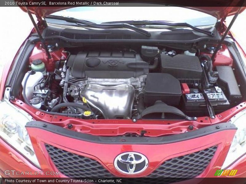 Barcelona Red Metallic / Dark Charcoal 2010 Toyota Camry SE