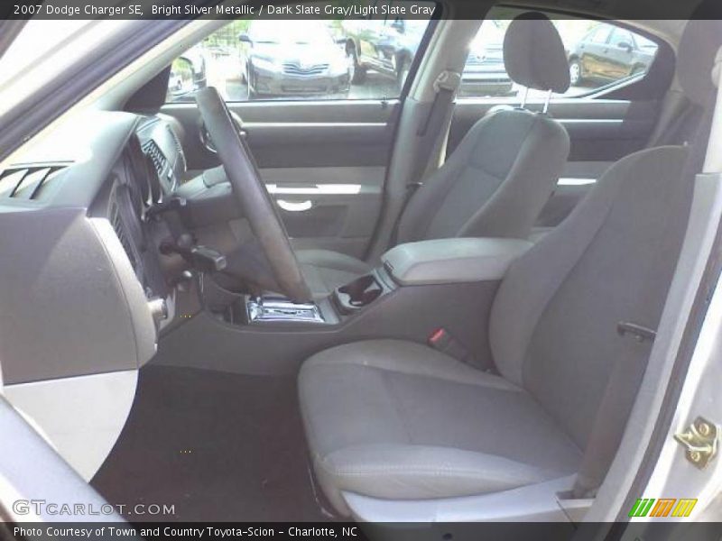 Bright Silver Metallic / Dark Slate Gray/Light Slate Gray 2007 Dodge Charger SE