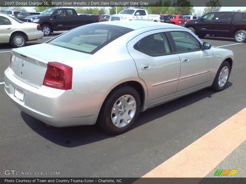 Bright Silver Metallic / Dark Slate Gray/Light Slate Gray 2007 Dodge Charger SE