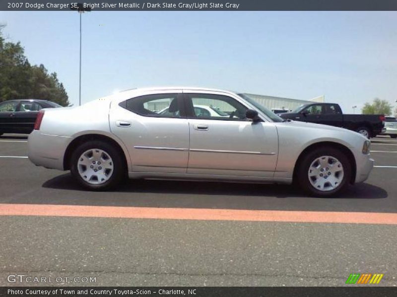 Bright Silver Metallic / Dark Slate Gray/Light Slate Gray 2007 Dodge Charger SE