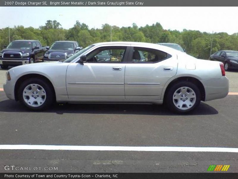 Bright Silver Metallic / Dark Slate Gray/Light Slate Gray 2007 Dodge Charger SE