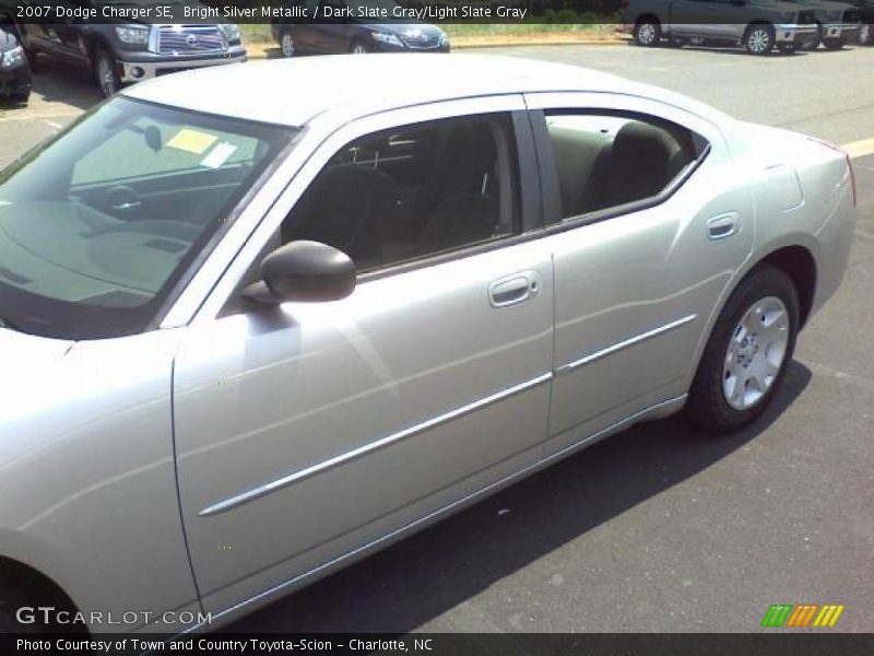 Bright Silver Metallic / Dark Slate Gray/Light Slate Gray 2007 Dodge Charger SE