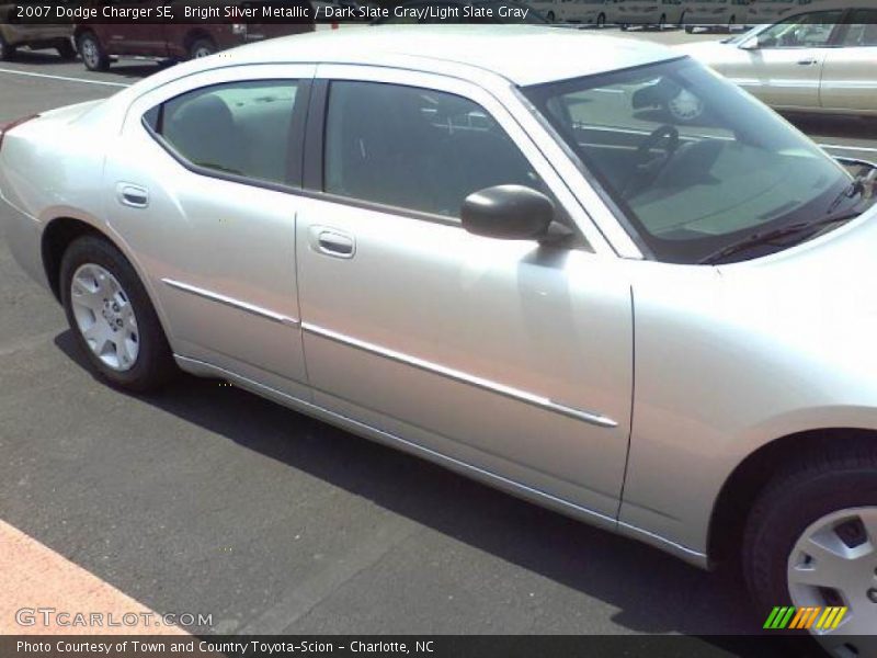 Bright Silver Metallic / Dark Slate Gray/Light Slate Gray 2007 Dodge Charger SE