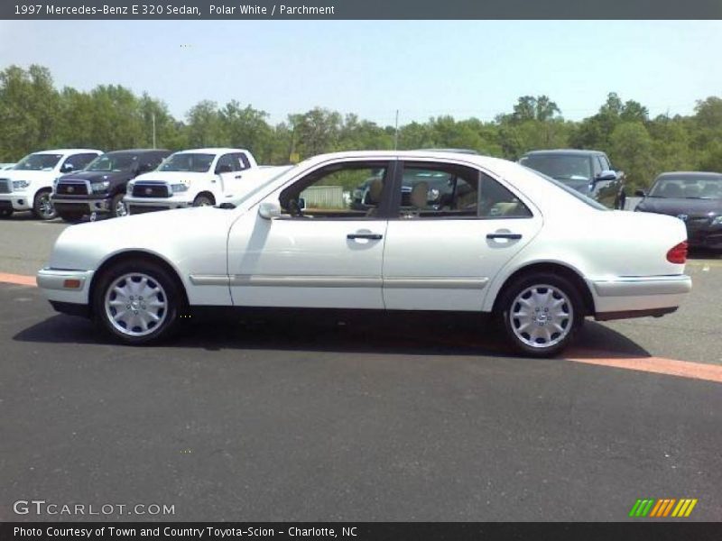 Polar White / Parchment 1997 Mercedes-Benz E 320 Sedan
