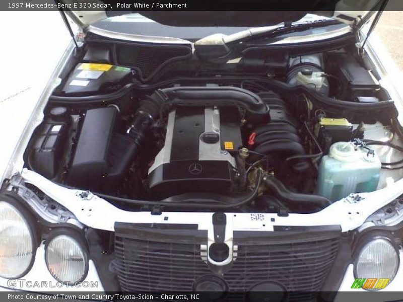 Polar White / Parchment 1997 Mercedes-Benz E 320 Sedan