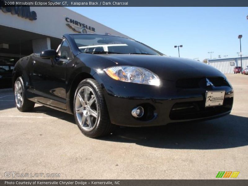 Kalapana Black / Dark Charcoal 2008 Mitsubishi Eclipse Spyder GT