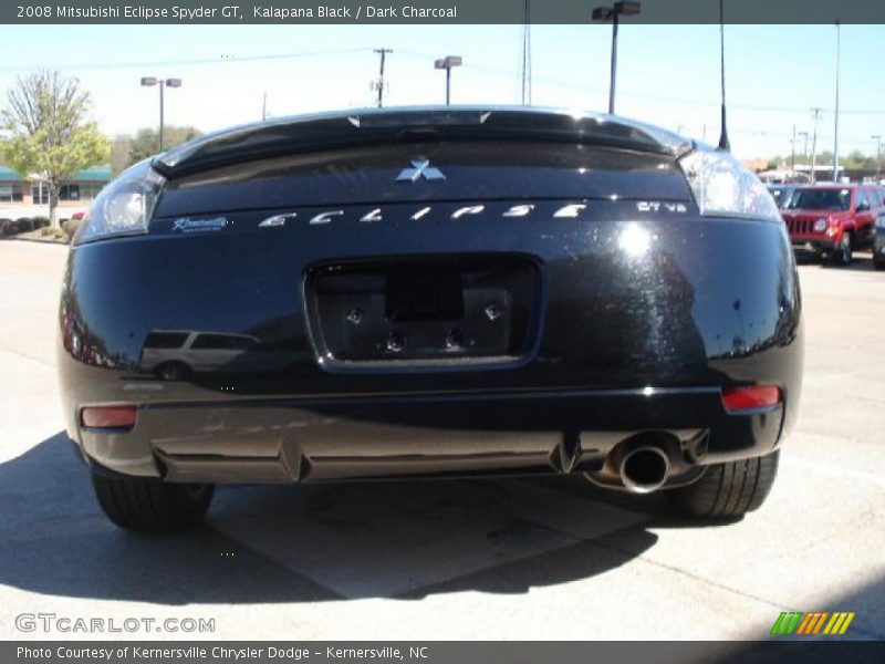 Kalapana Black / Dark Charcoal 2008 Mitsubishi Eclipse Spyder GT