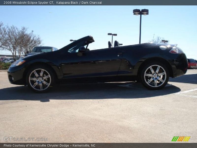 Kalapana Black / Dark Charcoal 2008 Mitsubishi Eclipse Spyder GT