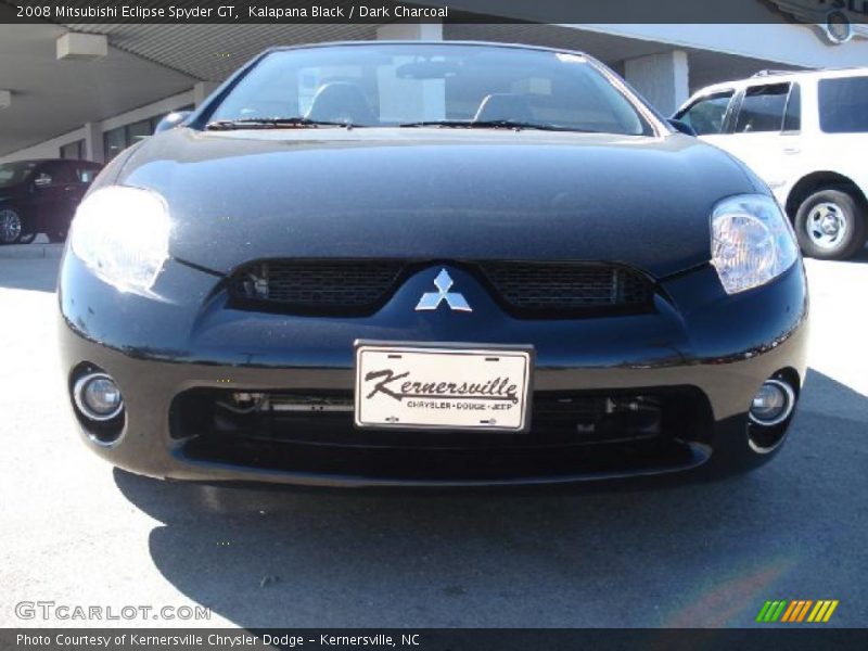 Kalapana Black / Dark Charcoal 2008 Mitsubishi Eclipse Spyder GT