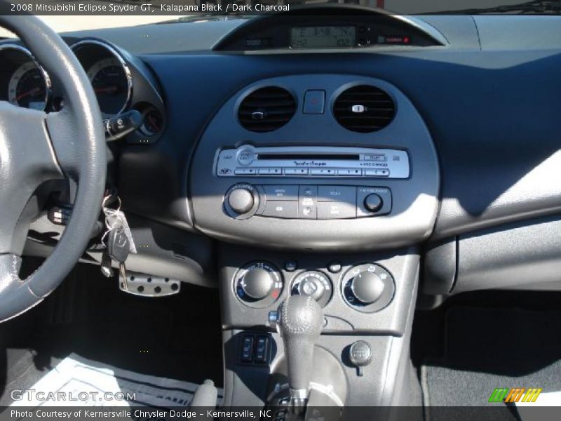 Kalapana Black / Dark Charcoal 2008 Mitsubishi Eclipse Spyder GT