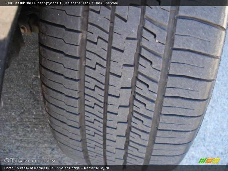 Kalapana Black / Dark Charcoal 2008 Mitsubishi Eclipse Spyder GT