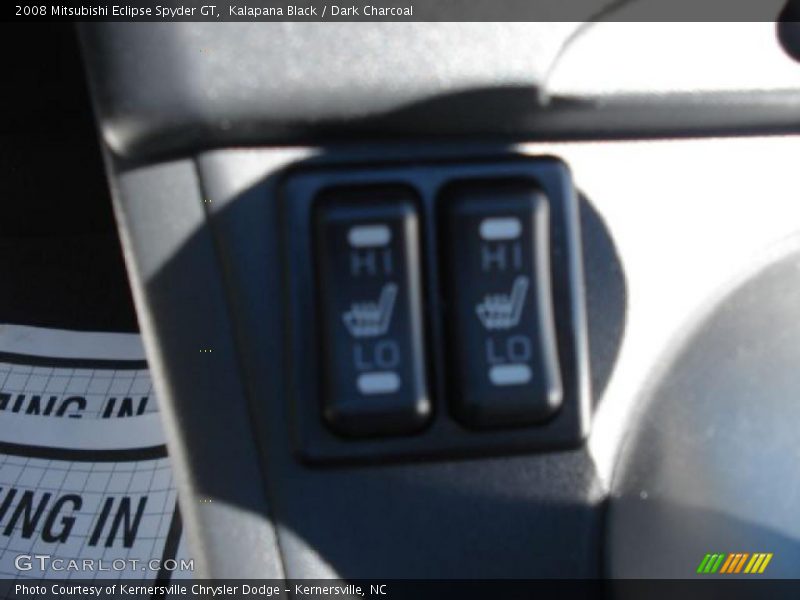 Kalapana Black / Dark Charcoal 2008 Mitsubishi Eclipse Spyder GT