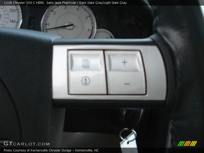 Satin Jade Pearlcoat / Dark Slate Gray/Light Slate Gray 2006 Chrysler 300 C HEMI