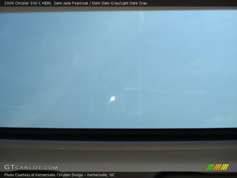 Satin Jade Pearlcoat / Dark Slate Gray/Light Slate Gray 2006 Chrysler 300 C HEMI