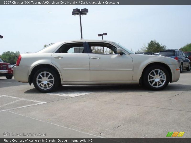Linen Gold Metallic / Dark Khaki/Light Graystone 2007 Chrysler 300 Touring AWD