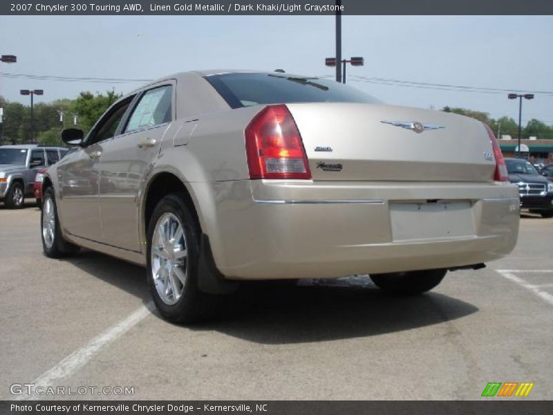 Linen Gold Metallic / Dark Khaki/Light Graystone 2007 Chrysler 300 Touring AWD