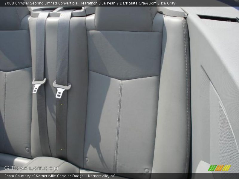 Marathon Blue Pearl / Dark Slate Gray/Light Slate Gray 2008 Chrysler Sebring Limited Convertible