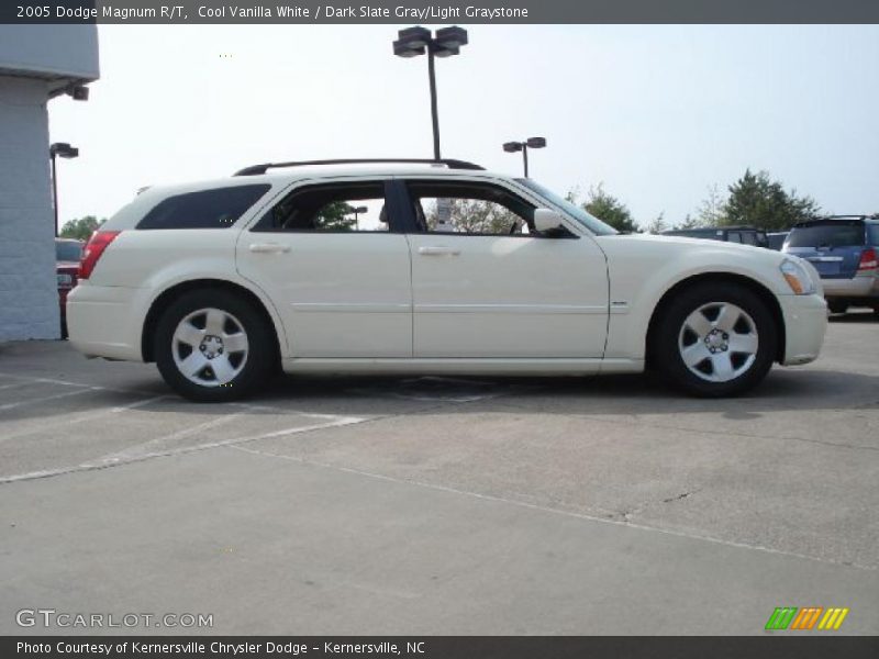 Cool Vanilla White / Dark Slate Gray/Light Graystone 2005 Dodge Magnum R/T