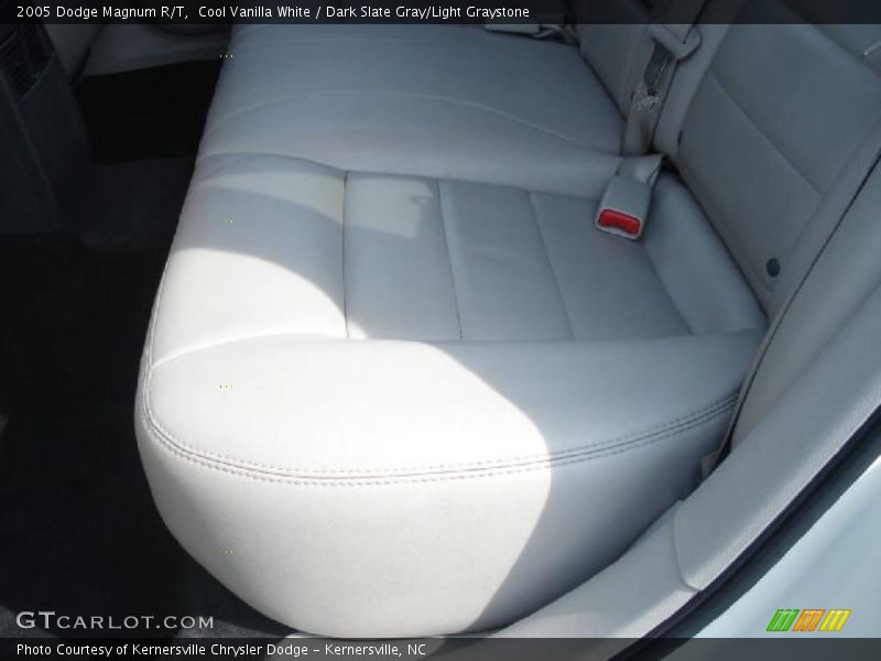 Cool Vanilla White / Dark Slate Gray/Light Graystone 2005 Dodge Magnum R/T