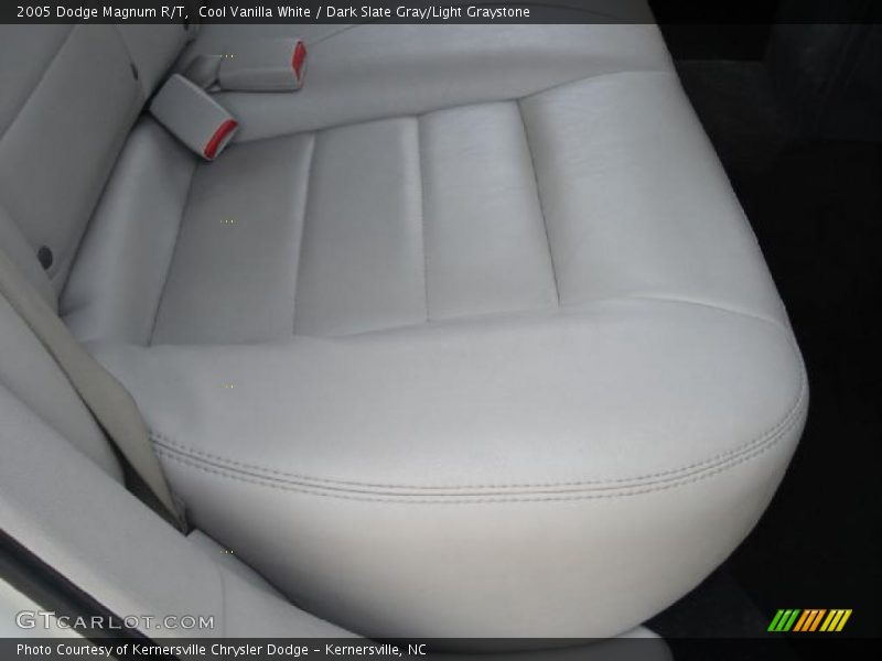 Cool Vanilla White / Dark Slate Gray/Light Graystone 2005 Dodge Magnum R/T