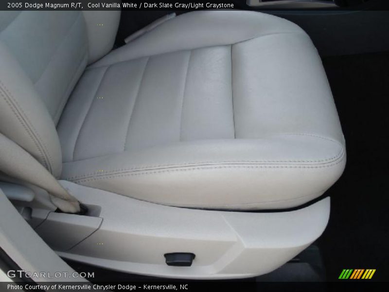Cool Vanilla White / Dark Slate Gray/Light Graystone 2005 Dodge Magnum R/T