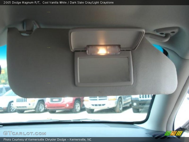 Cool Vanilla White / Dark Slate Gray/Light Graystone 2005 Dodge Magnum R/T