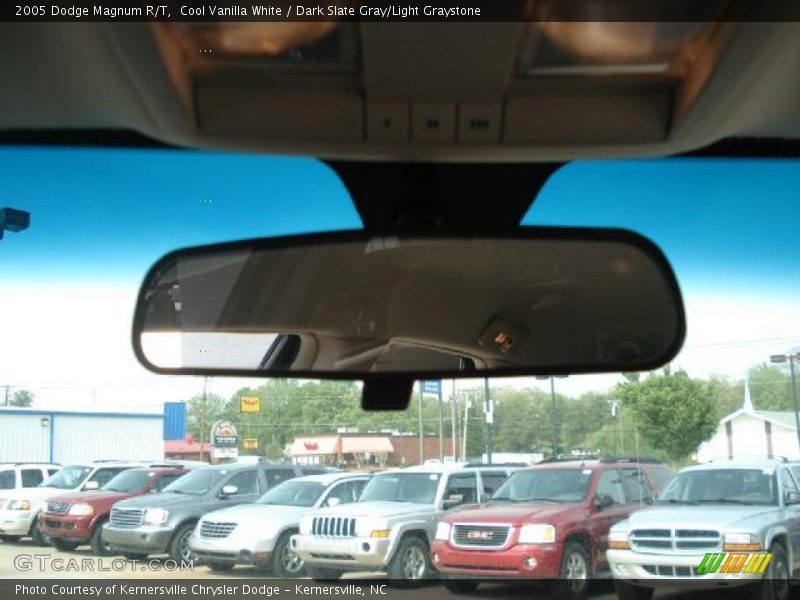 Cool Vanilla White / Dark Slate Gray/Light Graystone 2005 Dodge Magnum R/T