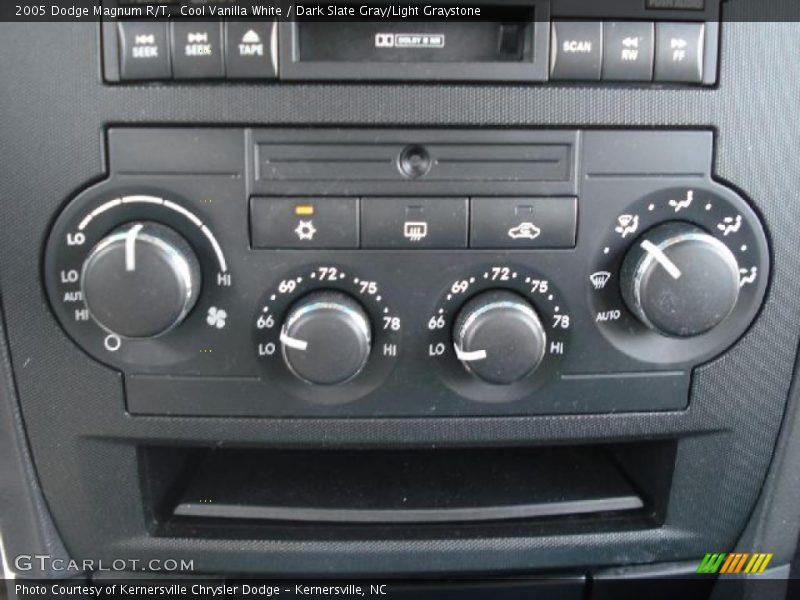 Cool Vanilla White / Dark Slate Gray/Light Graystone 2005 Dodge Magnum R/T