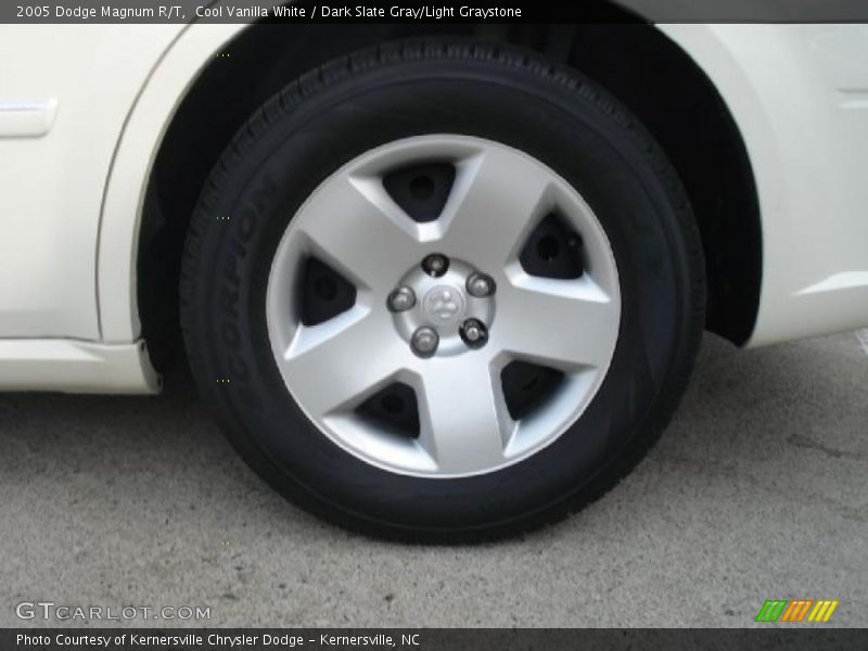 Cool Vanilla White / Dark Slate Gray/Light Graystone 2005 Dodge Magnum R/T