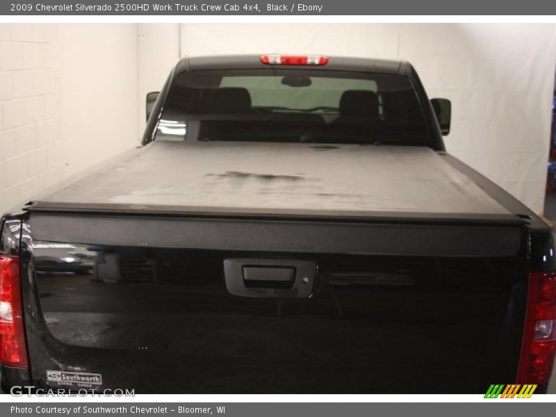 Black / Ebony 2009 Chevrolet Silverado 2500HD Work Truck Crew Cab 4x4