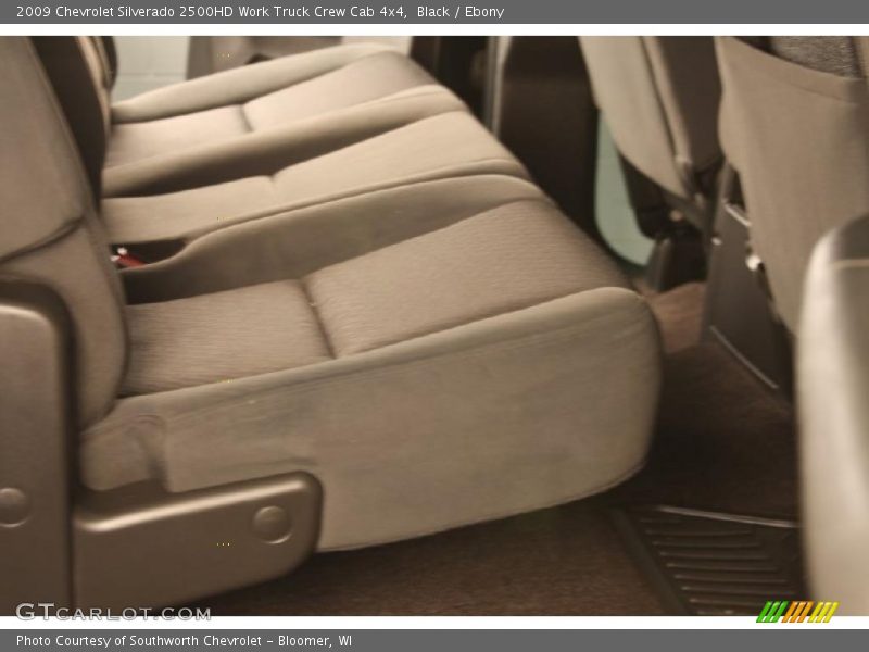Black / Ebony 2009 Chevrolet Silverado 2500HD Work Truck Crew Cab 4x4