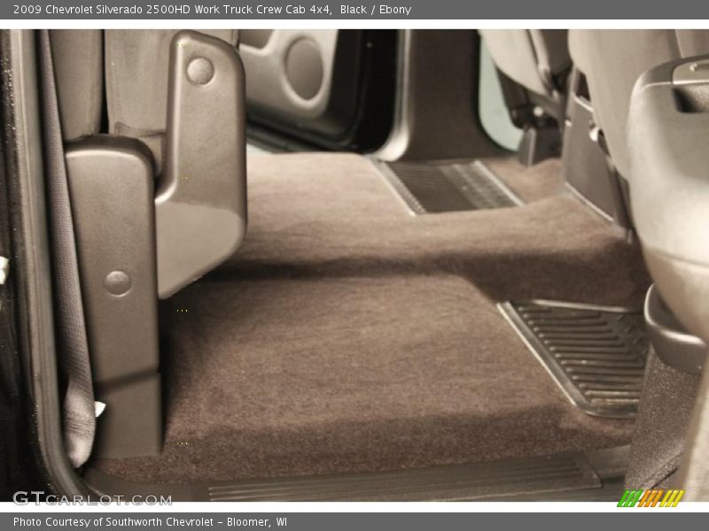 Black / Ebony 2009 Chevrolet Silverado 2500HD Work Truck Crew Cab 4x4