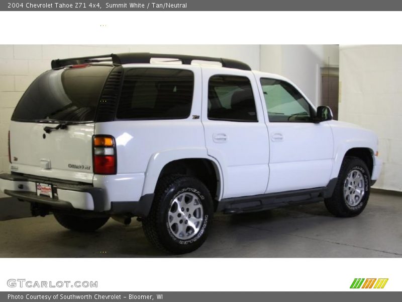 Summit White / Tan/Neutral 2004 Chevrolet Tahoe Z71 4x4