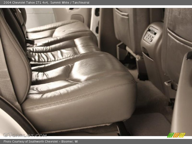 Summit White / Tan/Neutral 2004 Chevrolet Tahoe Z71 4x4