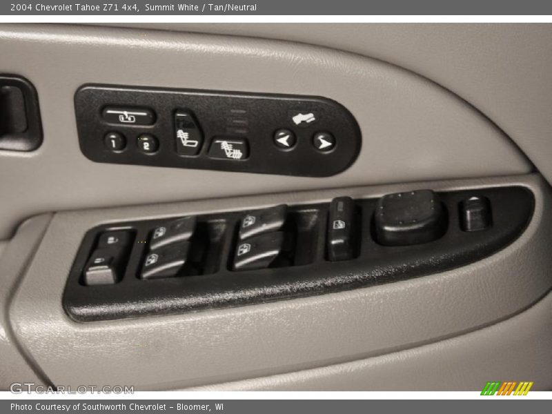 Summit White / Tan/Neutral 2004 Chevrolet Tahoe Z71 4x4