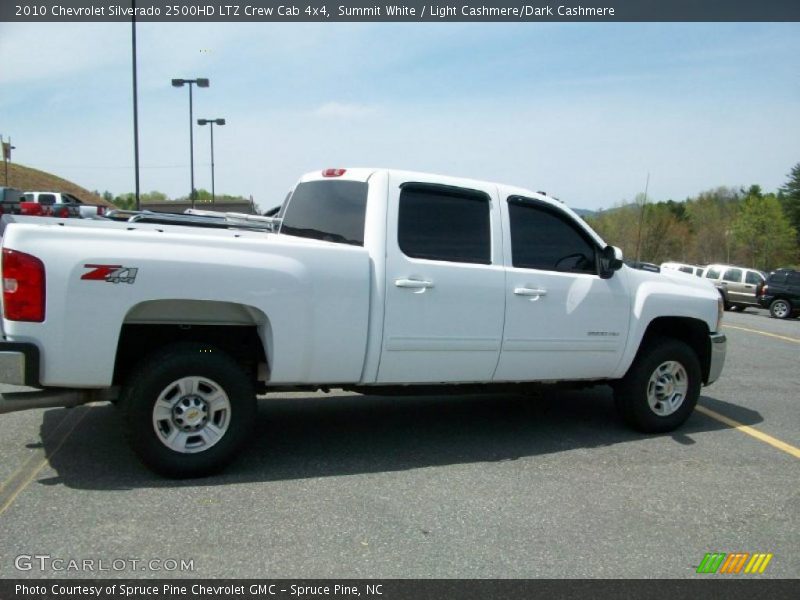 Summit White / Light Cashmere/Dark Cashmere 2010 Chevrolet Silverado 2500HD LTZ Crew Cab 4x4